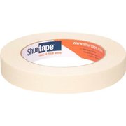 Shurtape Shurtape General Purpose, Medium-High Adhesion Masking Tape, Natural, 18mm x 55m - Case of 48 206932